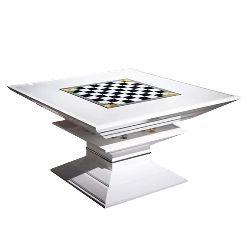 Tavolo da gioco elevabile multiuso personalizzato per intrattenimento domestico e all'aperto-Dama da backgammon per scacchi