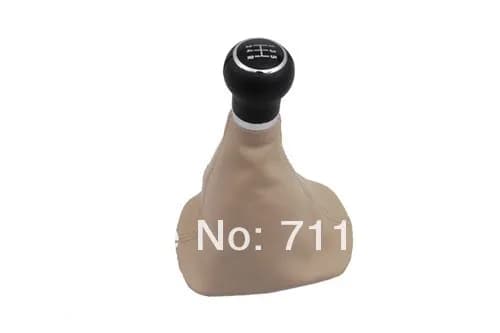 Pomello del cambio stile MK5 e bagagliaio del cambio beige per Volkswagen per VW Passat B5