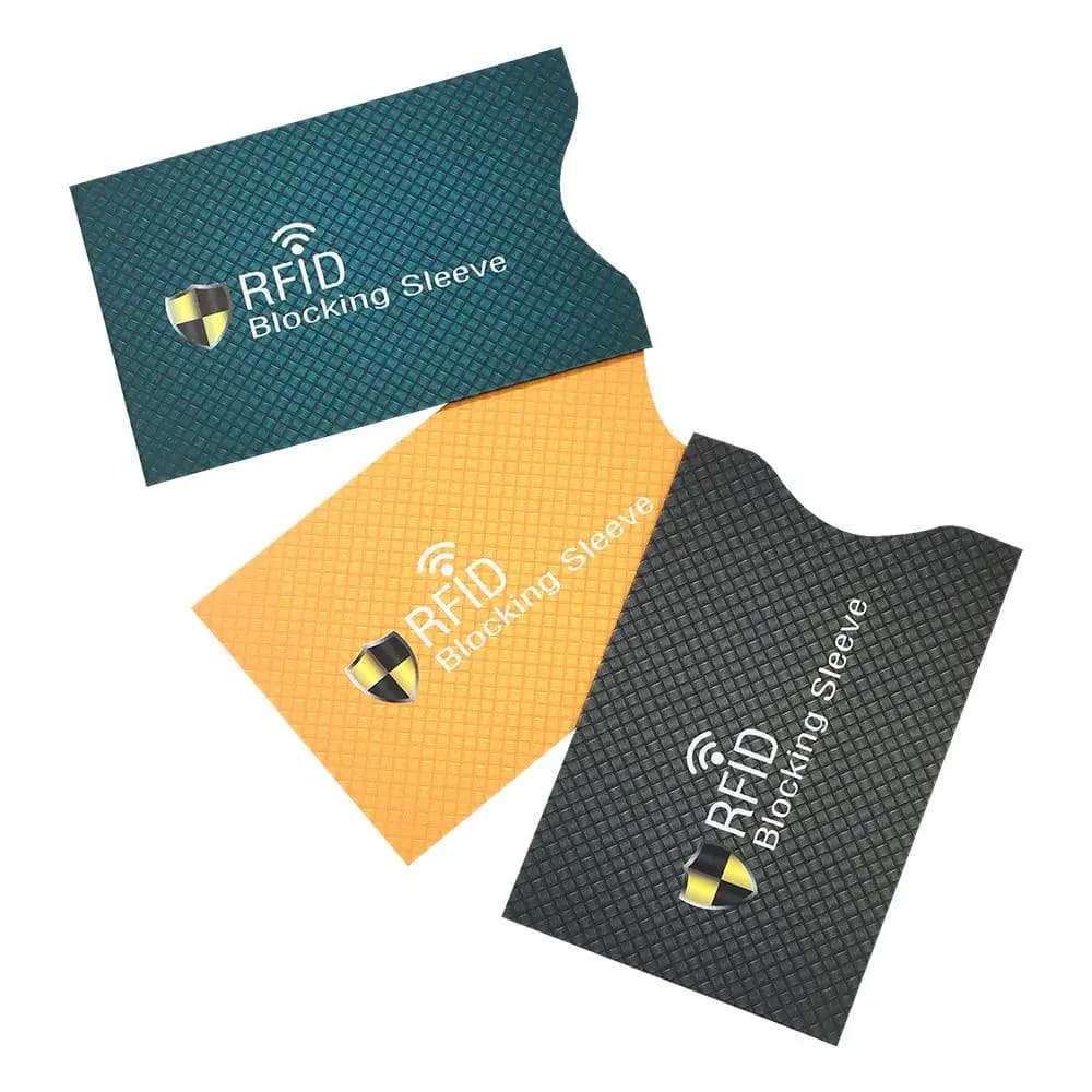 5PCS New Aluminium Bank Credit Cards RFID Blocking Sleeve Wallet Protect Case Cover Card Holder