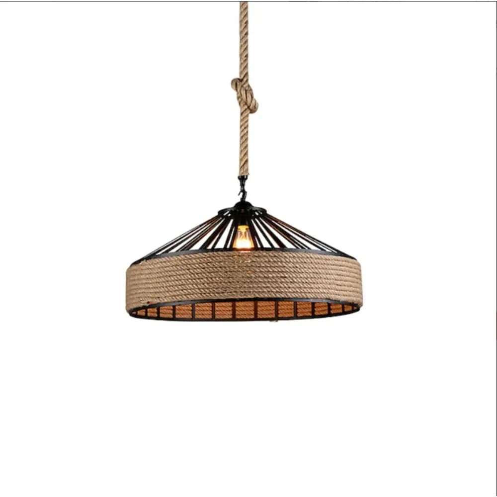 30/40 centimetri Nordic Vintage Lampadario Spago Industriale Sottaco Paese Cucina Bar Sala Da Pranzo Arredamento Scava Fuori illuminazione sopra la testa