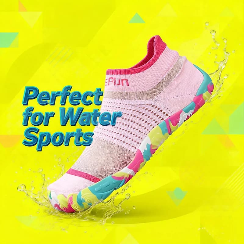 Women's Water Shoes, Men's Water Shoes, Beach and Swimming Socks, Nude Foot sneaker, Water Fitness Shoes
