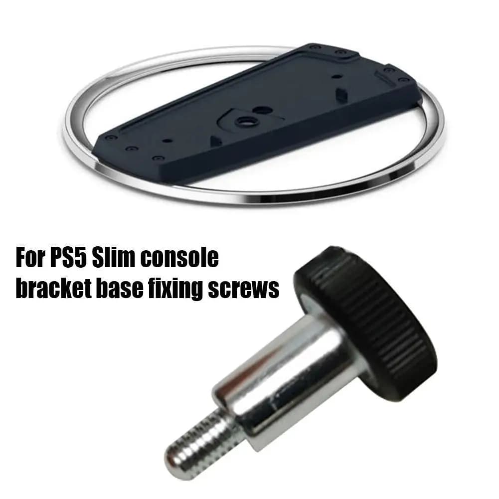 1 pezzo per console di gioco PS5 Slim supporto verticale base dock vite supporto base di ricambio vite accessori fissi