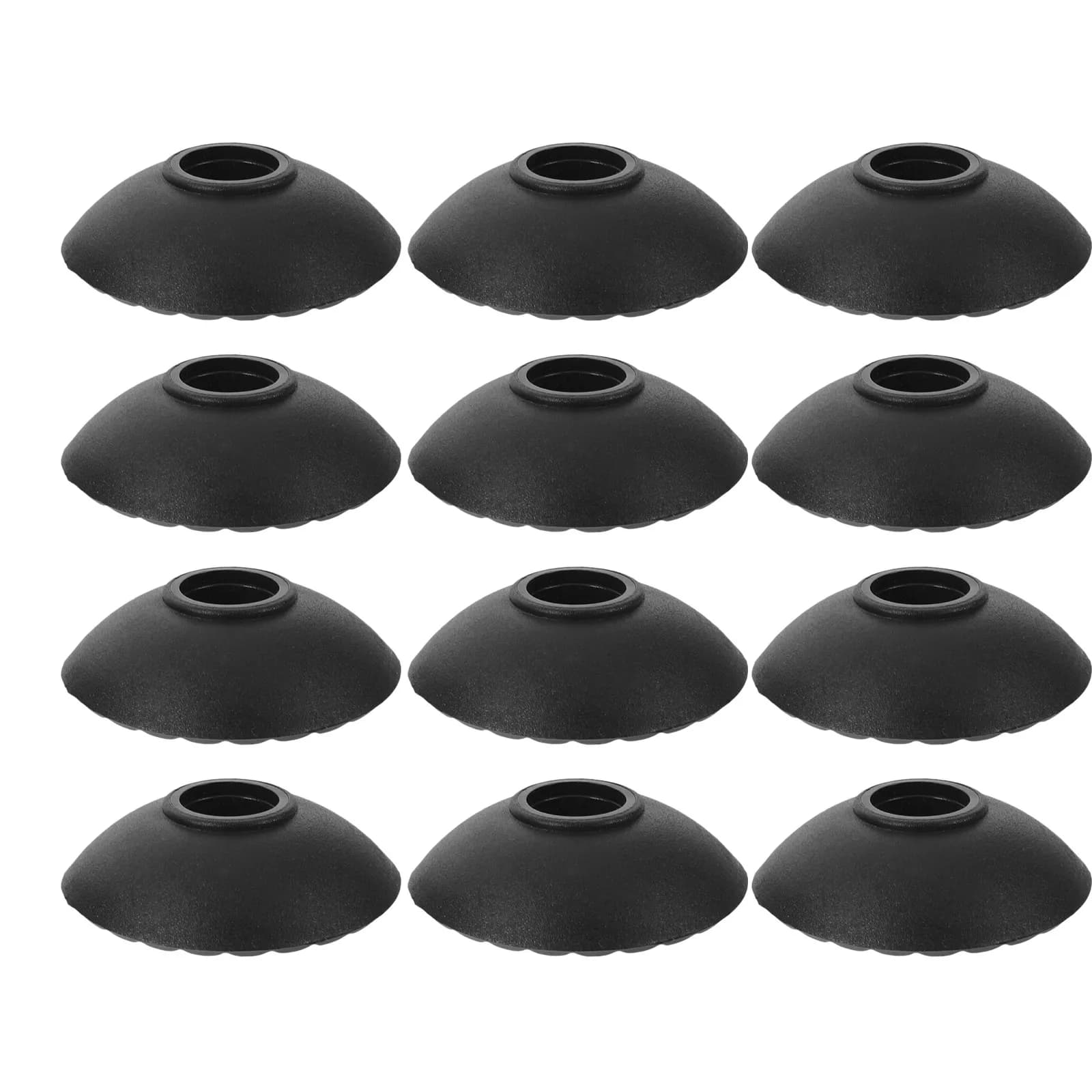 12Pcs Trekking Pole Basket Set Lightweight Hiking Walking Stick Protectors Removable Snow Mud Basket Accessory Outdoor