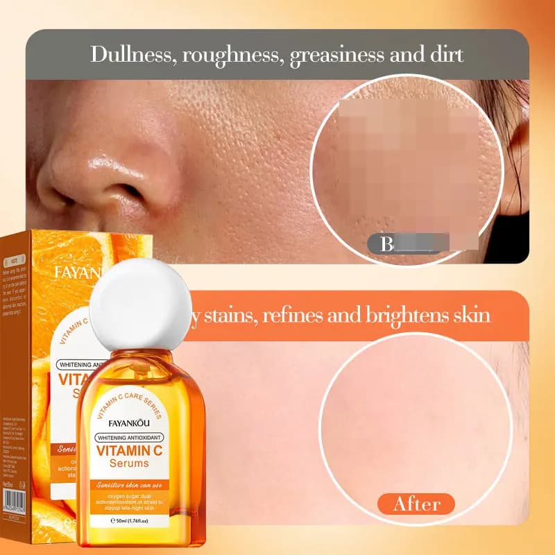 FAYANKOU Vitamin C Whitening antioxidant Essence Moisturizing and Moisturizing
