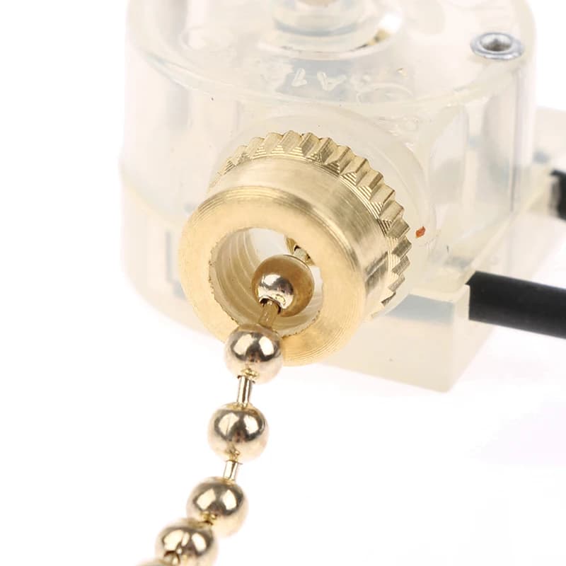 1PC Universal Pull Chain Switch, Replacement Accessory for Ceiling Fans and Wall Lamps