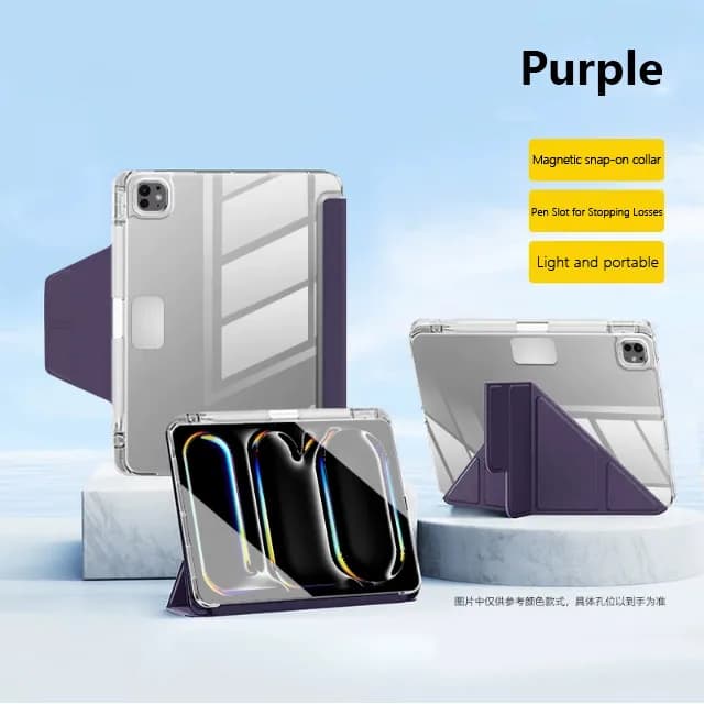 Custodia in acrilico pieghevole a Y per Huawei MatePad Air 12 2025 2024 12X2025 2026 Air 11.5 S SE 11 Custodia protettiva con portapenne