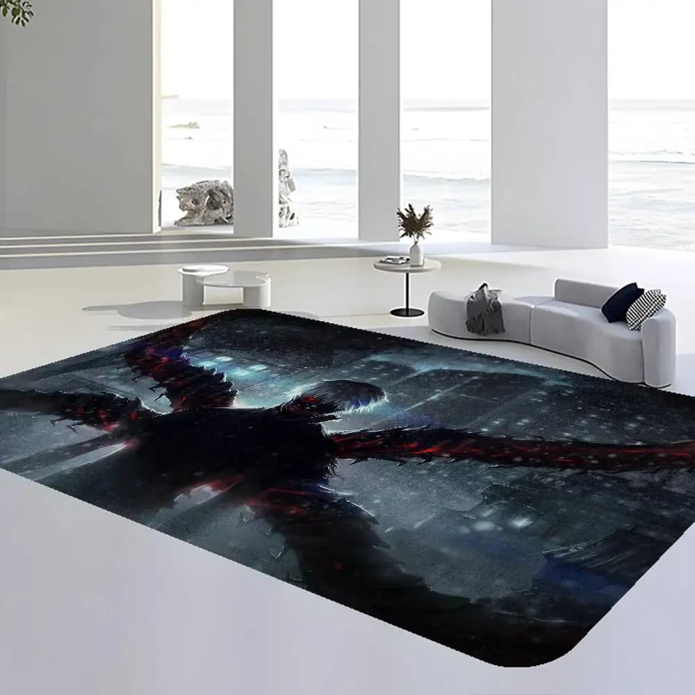 Tappetino Antiscivolo Anime Tokyo Ghoul, Economico e Moderno per Soggiorno, Balcone e Camera da Letto