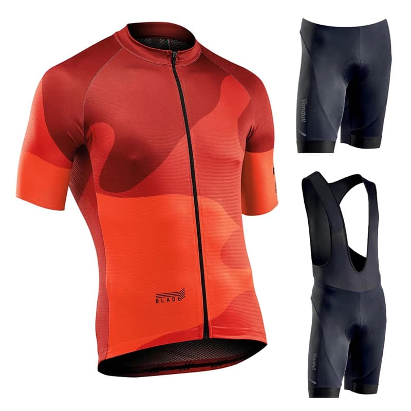 Complete with Summer Cycling 2026 by Men: Short sleeves with shorts for Triathlon - Clothing Bici
