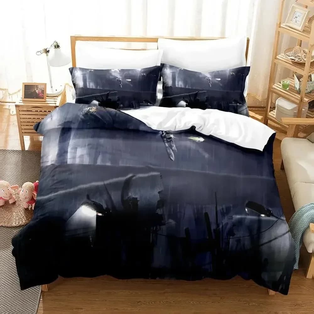 Mega Man X DiVE Set biancheria da letto Singolo Twin Completo Queen King Size Set copripiumino per camera da letto per bambini adulti Set lenzuola Anime 3D