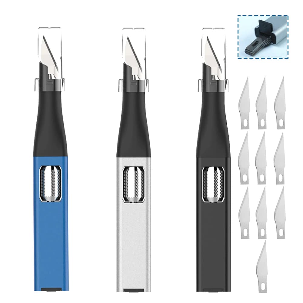 TOFAR Accessori per auto Coltello da intaglio Taglierina per vinile Strumento per pellicola tinta per finestre Adesivo Decalcomania Avvolgimento in carbonio Taglio Incisione Coltello multiuso