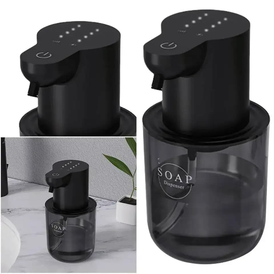 Dispenser automatico di sapone per piatti con sensore a infrarossi a 4 marce in schiuma/gel da 400 ml IPX5 Accessori da cucina per bagno impermeabili