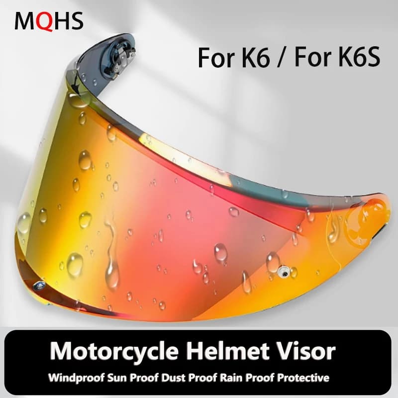 Motorcycle Helmet Visor Motorcycle for AGV K6 K6S Sun Protective Face Shield Windproof Helmet Lens Glasses Accessories