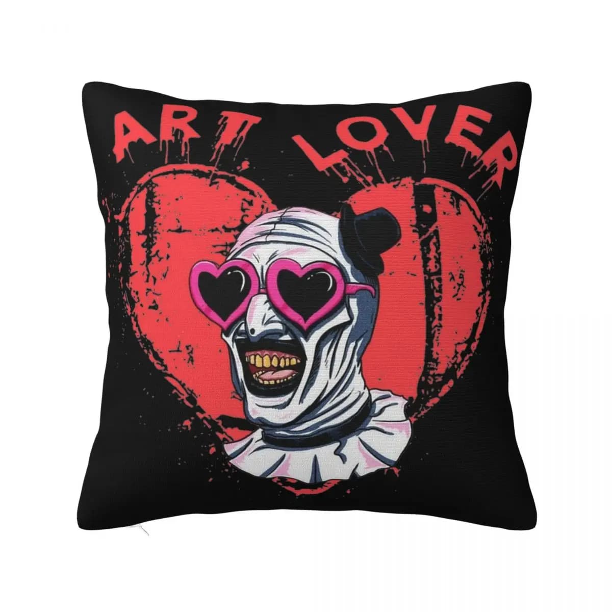 Terrifier Art The Clown Lover Polyester Pillow Federation Printed Decoration Pillow Federation Chair Lining Hinge 45X45 cm