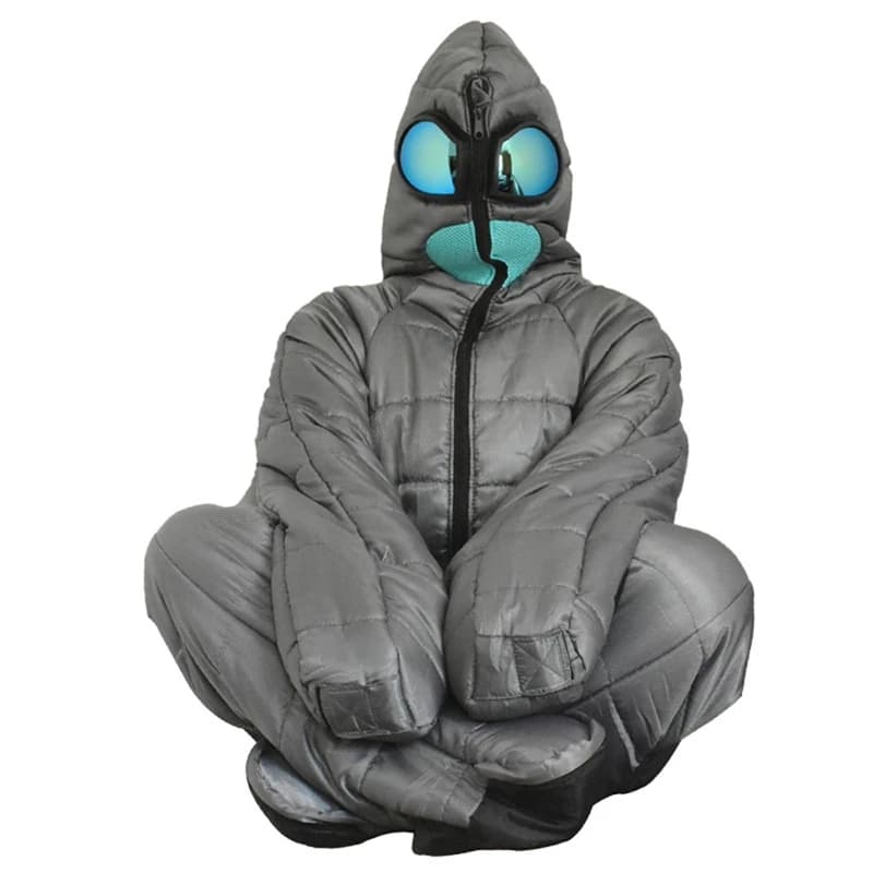 Comfortable sleeping bag in cotton cable, ideal for outdoor camping, warm camping for hospital accompaniment M-AT35
