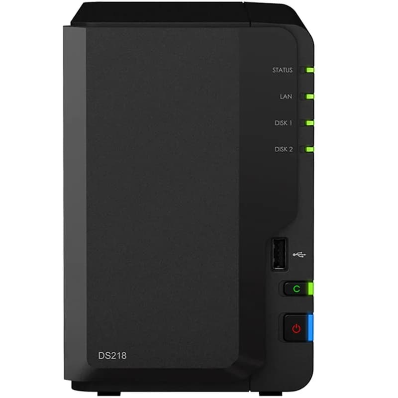 Server di archiviazione di rete NAS quad-core a 2 bit, senza disco rigido integrato