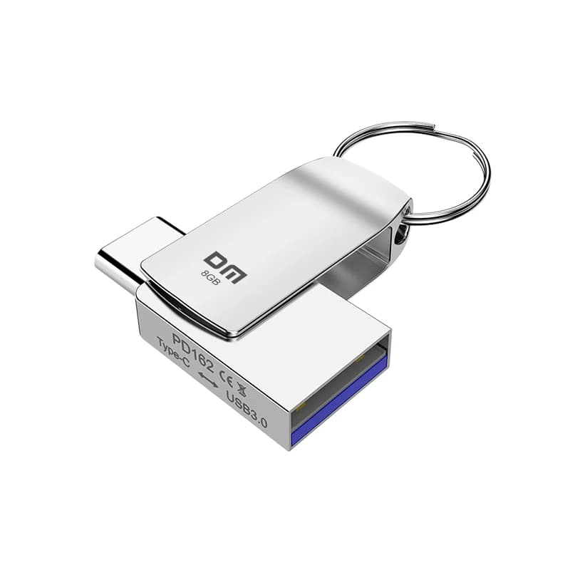 DM USB C flash drive 64GB tipo C USB Flash Drive PD162 32GB OTG usb stick ad alta velocità cle USB 3.0 Pen Drive
