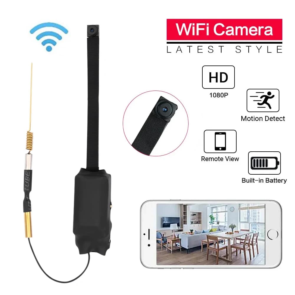 HD Mini Camera 1080P Portable DIY Wireless Module Home Security WiFi Camera Video Recorder P2P Camcorder Support Remote View