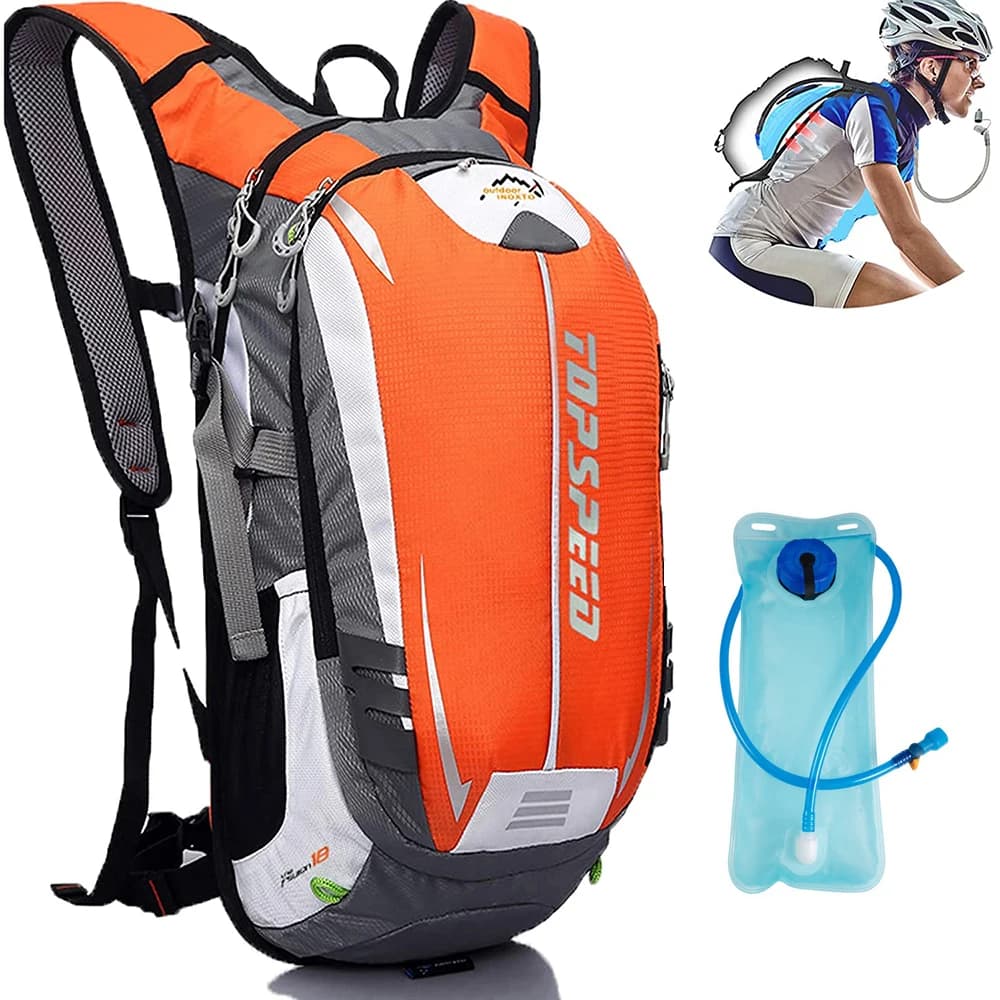 18 liters ultralight sports backpack for climbing, hiking, running, cycling, waterproof backpack for hydration, trail running