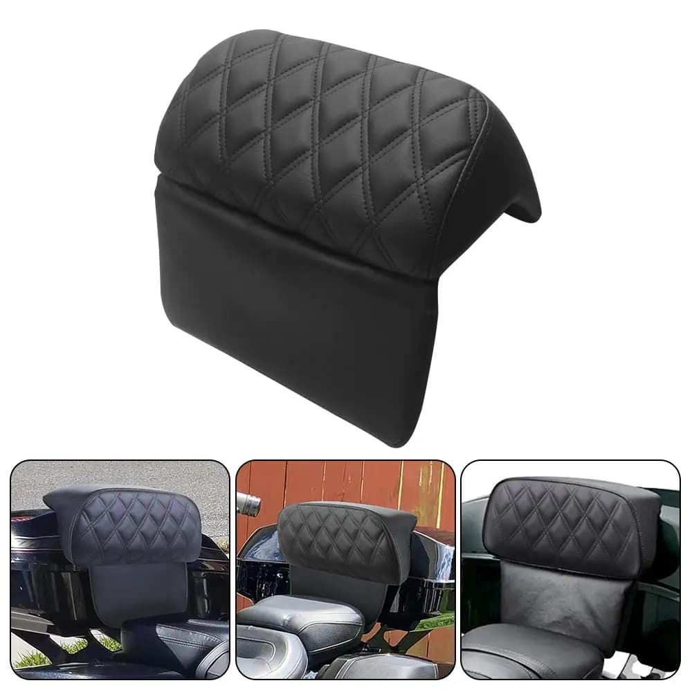 Cuscinetti per schienale baule per Harley Touring Road King Street Electra Glide Ultra Limited FLHT FLHTK FLHR 2014+ Tour Pack Luggage Pad