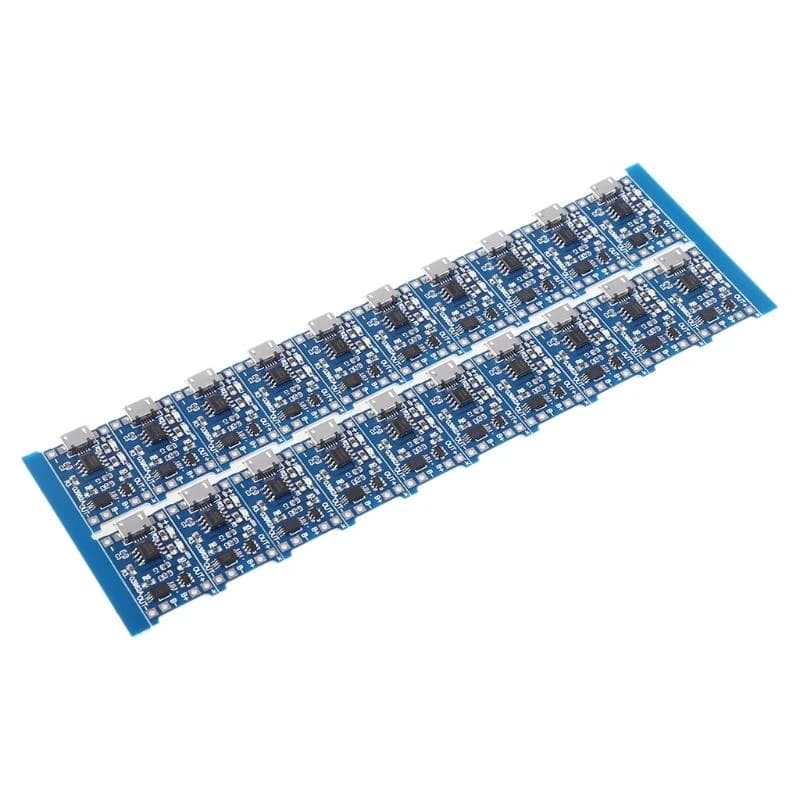 20 Pieces Charging Module Battery Charging Board with Battery for Protect