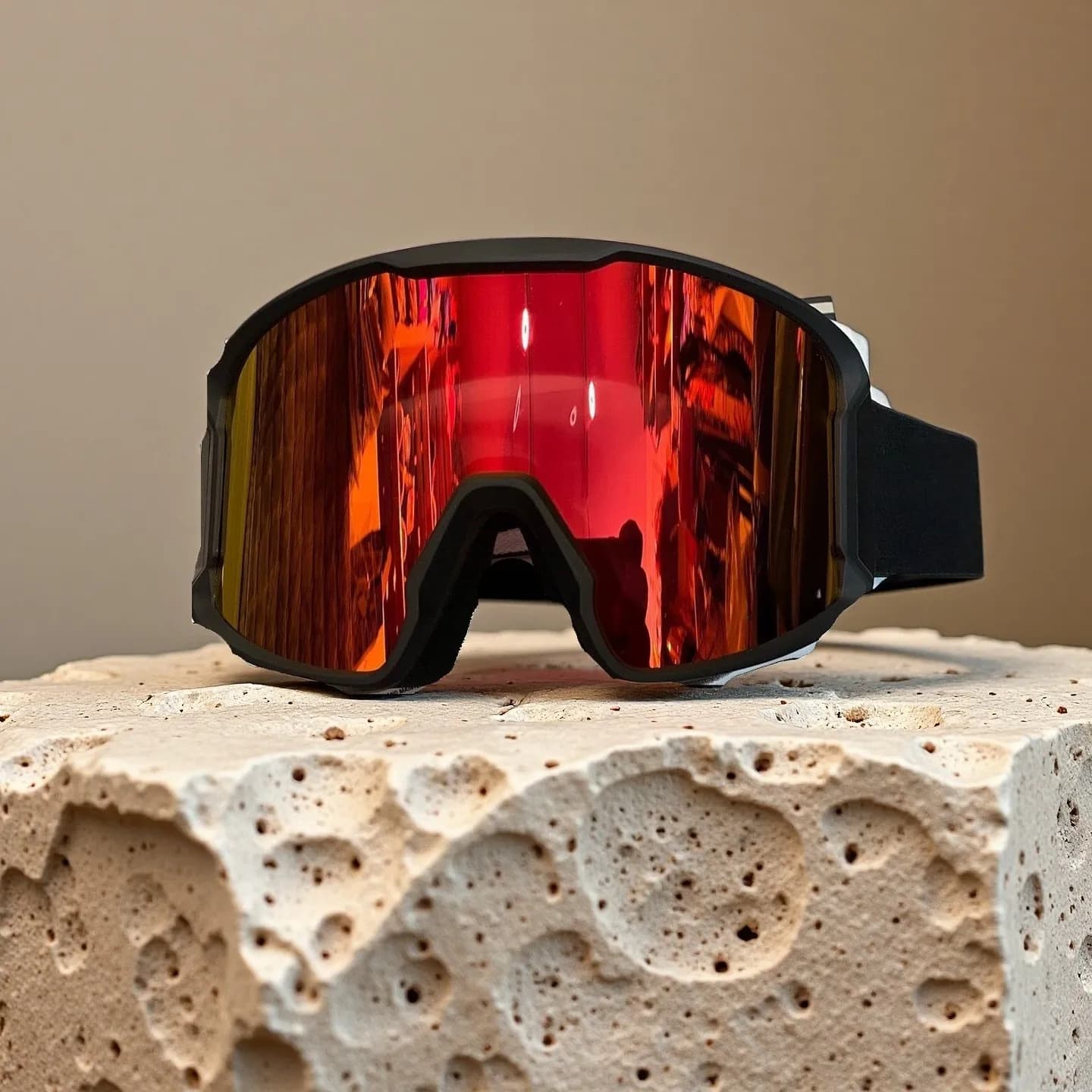 Luxury Brand Ski Goggles Anti-fog Ski Goggles Lightweight Sunglasses with Cylindrical Lenses Ski Tools Winter Essentials Gift