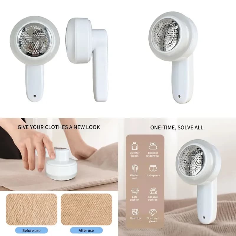 High Quality Rechargeable Electric Fabric Shaver Lint Remover Portable Fleece Trimmer Razor for Clothes Sweater Pill Removal