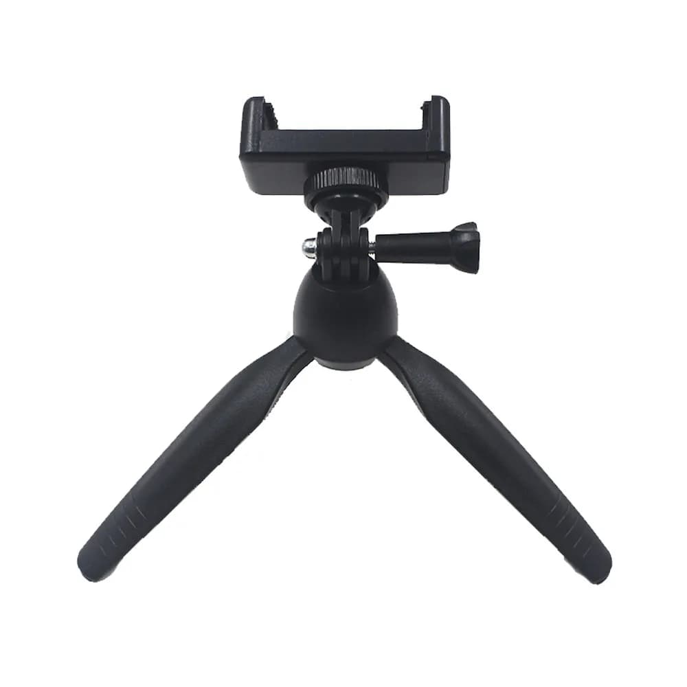Mini treppiede portatile per fotocamera e selfie, supporto per smartphone iPhone 13 Pro Max, Samsung, Xiaomi, GoPro 12, DJI Action 2, SJCAM, EKEN, AKASO