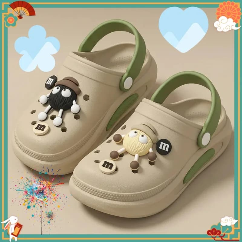 Hole Shoes Slippers Summer Shoes Platform Cute Soft Shoes