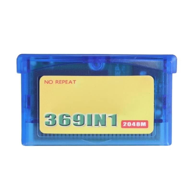 369 in 1 cartuccia gioco Card da gioco console per videogiochi a 32 bit per sostituire HX5E