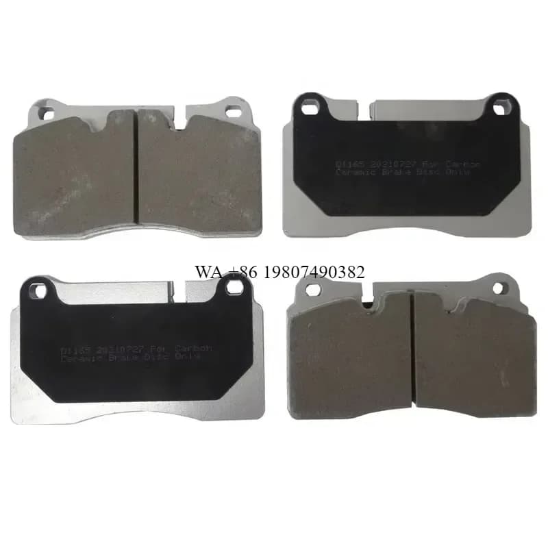 wmwmnu Vehicle Stop Power D1165 4G432D007AA Rear Carbon Ceramic Brake Pad for DB9 2005 458