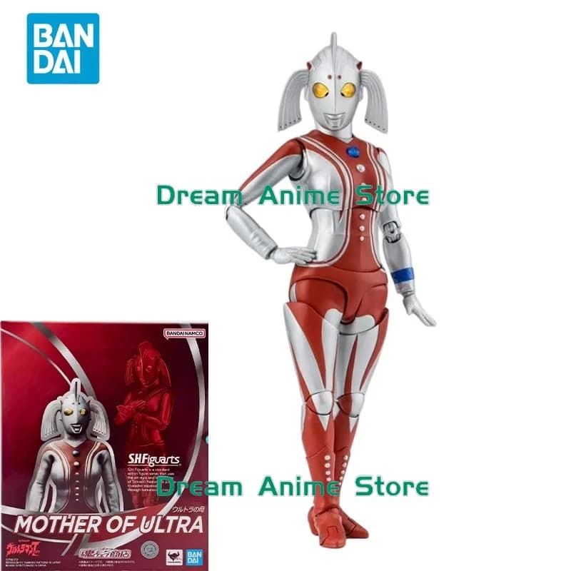 Bandai Originale Ultraman Anime Figure SHF Mother of Ultra Showa Action Figure Giocattoli per Bambini Regalo Modellino da Collezione Ornamenti