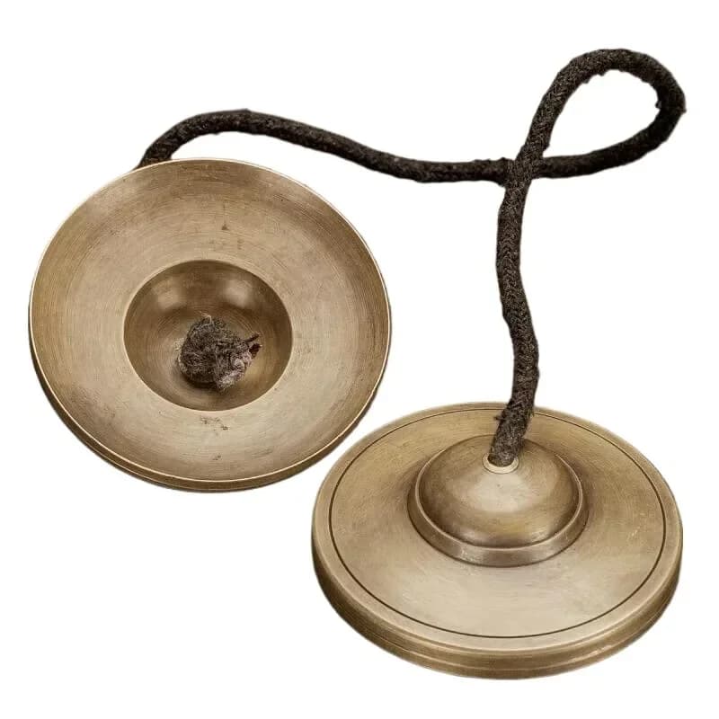Bronze Tinkle Bell Nepalese Manual Meditation Awakening Tibetan Bells Healing Traditional National Musical Orff Instruments
