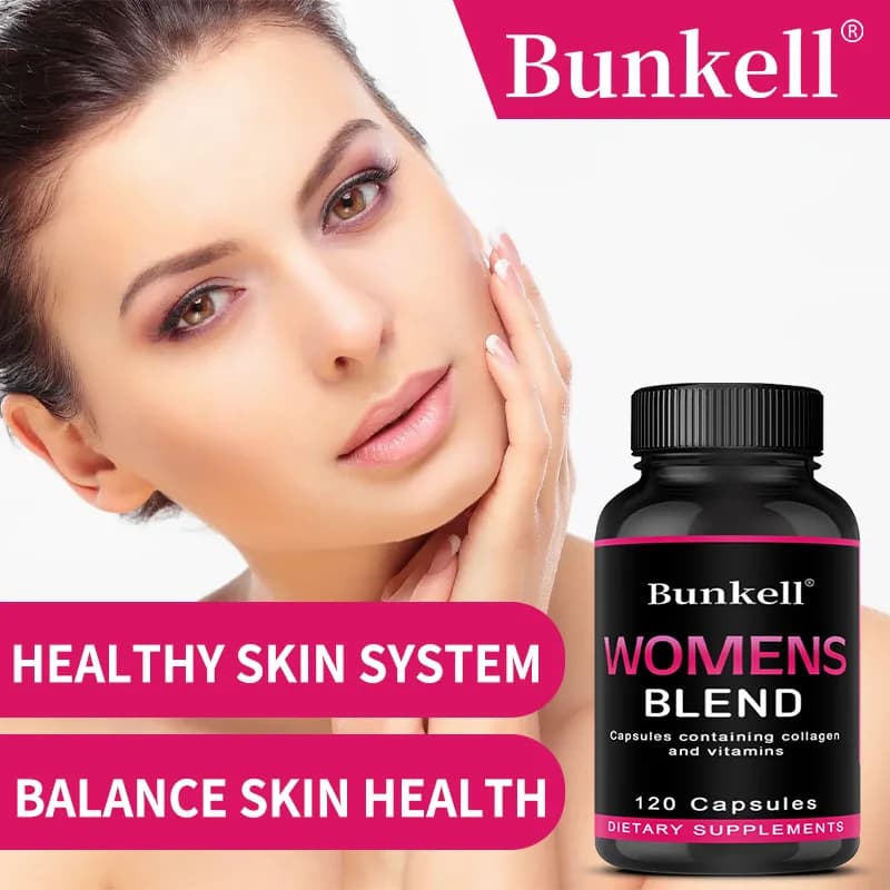 Collagen Capsules for Women with Vitamins and Biotin – Hydrolyzed Collagen for Hair, Skin, Nails and Articulations, Without Gluten