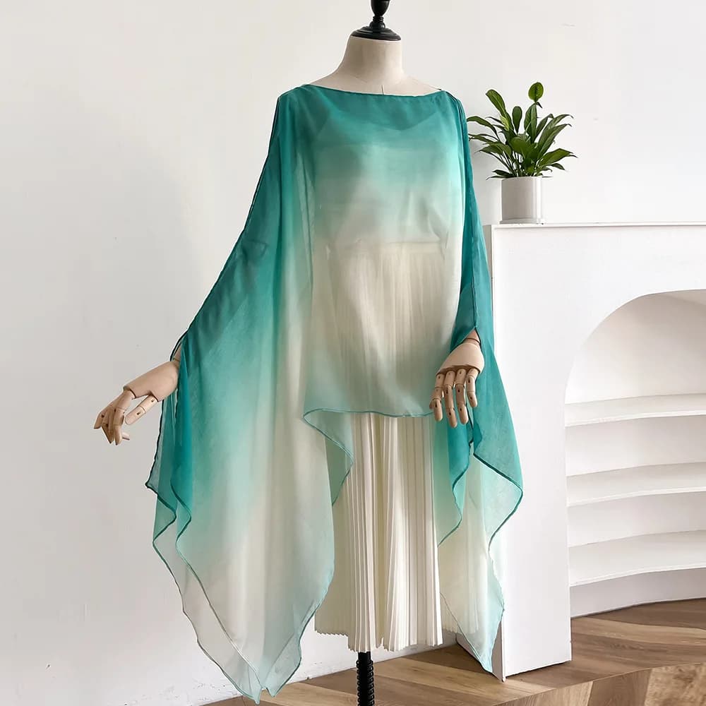 New Chinese style summer coat for travel and holidays, slim, elegant, with sun protection and fashionable shades