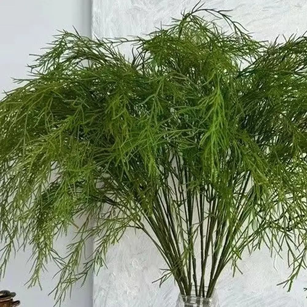 100cm Artificial Reed Grass Branches Real Touch Handmade Simulation Reed Grass Plants Realistic Elegant Fake Green Plants