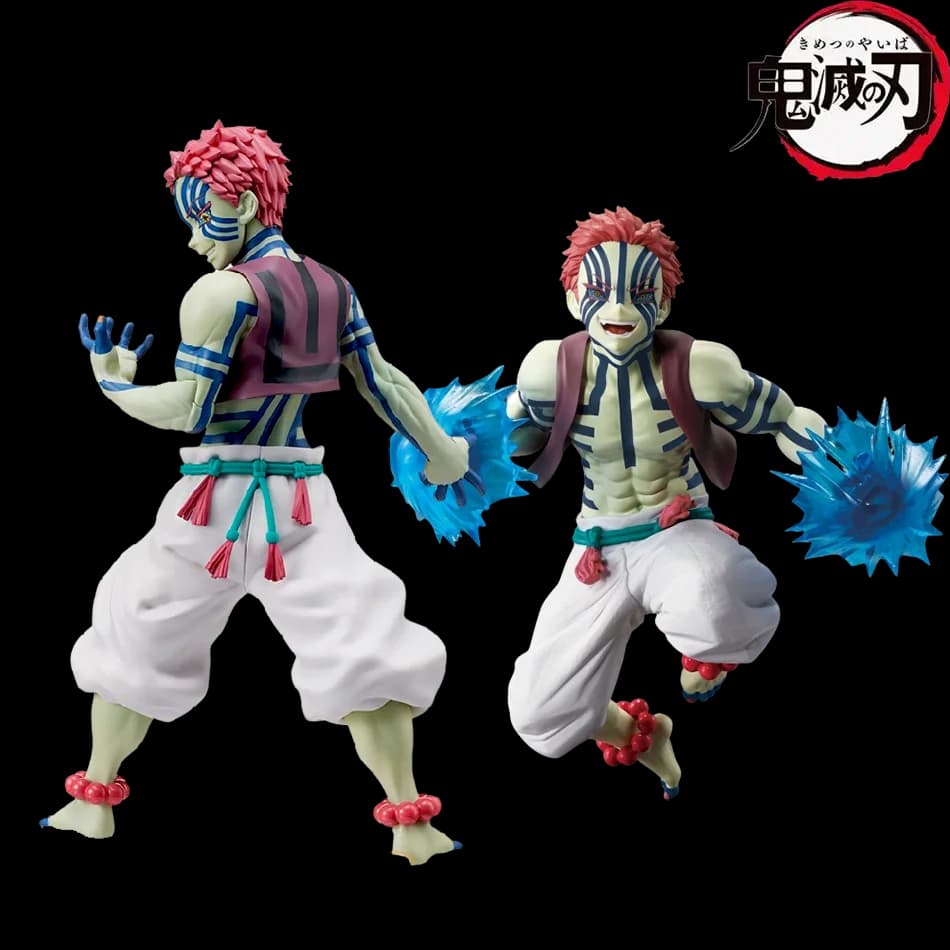 Nuova Statuetta Anime Demon Slayer, Modello Juuni Kitsuki Akaza, Figura da Battaglia, Decorazione da Scrivania, Collezione Regalo Kimetsu No Yaiba