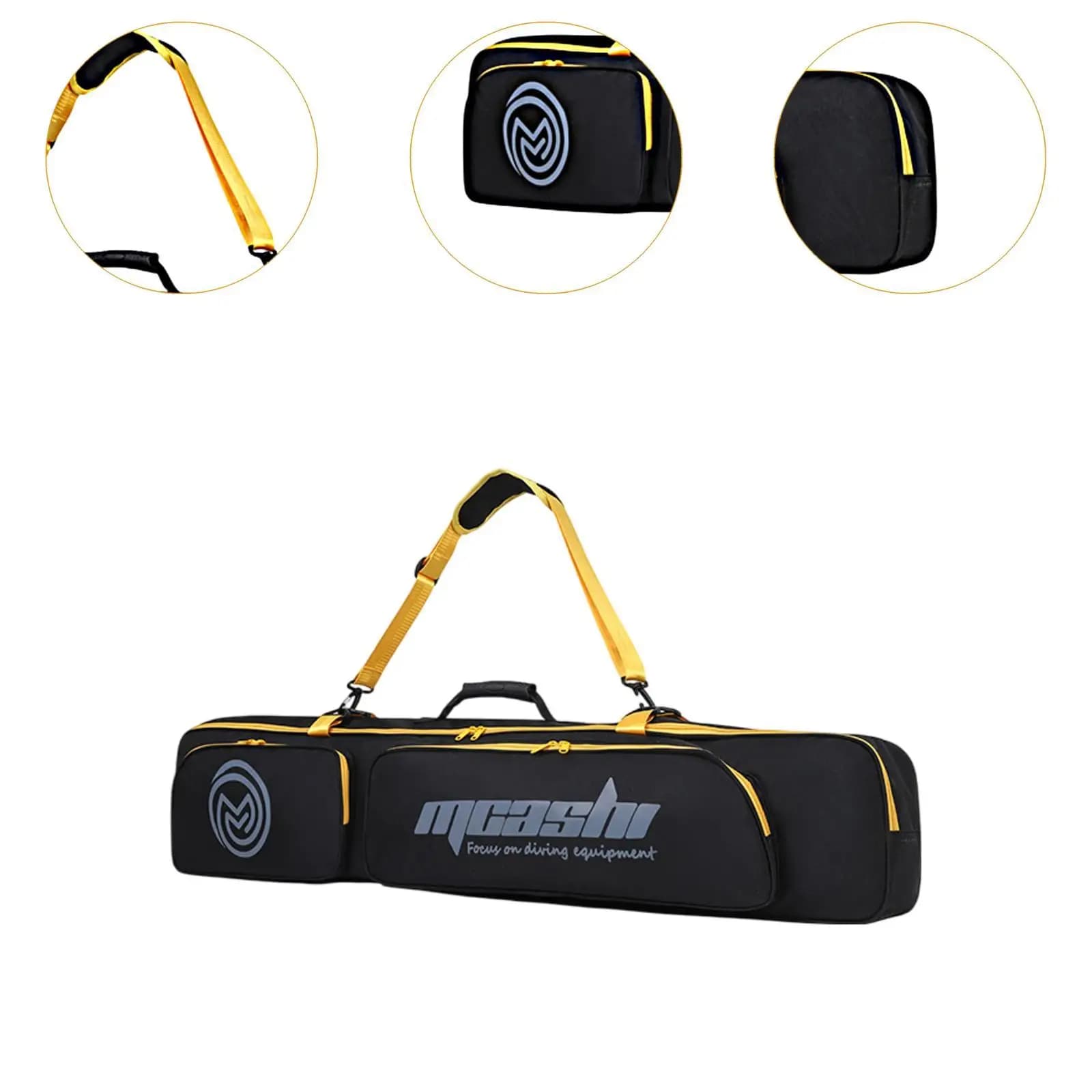 Lunghe Pine Bag with Adjustable Shoulder, Light Bag for Snorkel and Diving