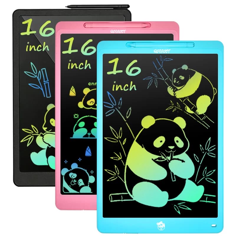 Tavoletta LCD da Disegno per Bambini 8.5/16 Pollici, Lavagna per Scrittura e Messaggi, Pad per Scrittura a Mano, Giocattolo Educativo da Viaggio, Regalo di Compleanno
