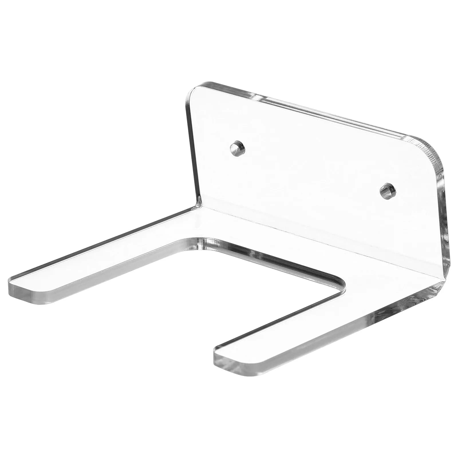 1Set Guitar Wall Hook Acrylic Wall-Mounted Hanger Simple Design for Acoustic Electric Classical Bass Guitar Ukulele Studio Home