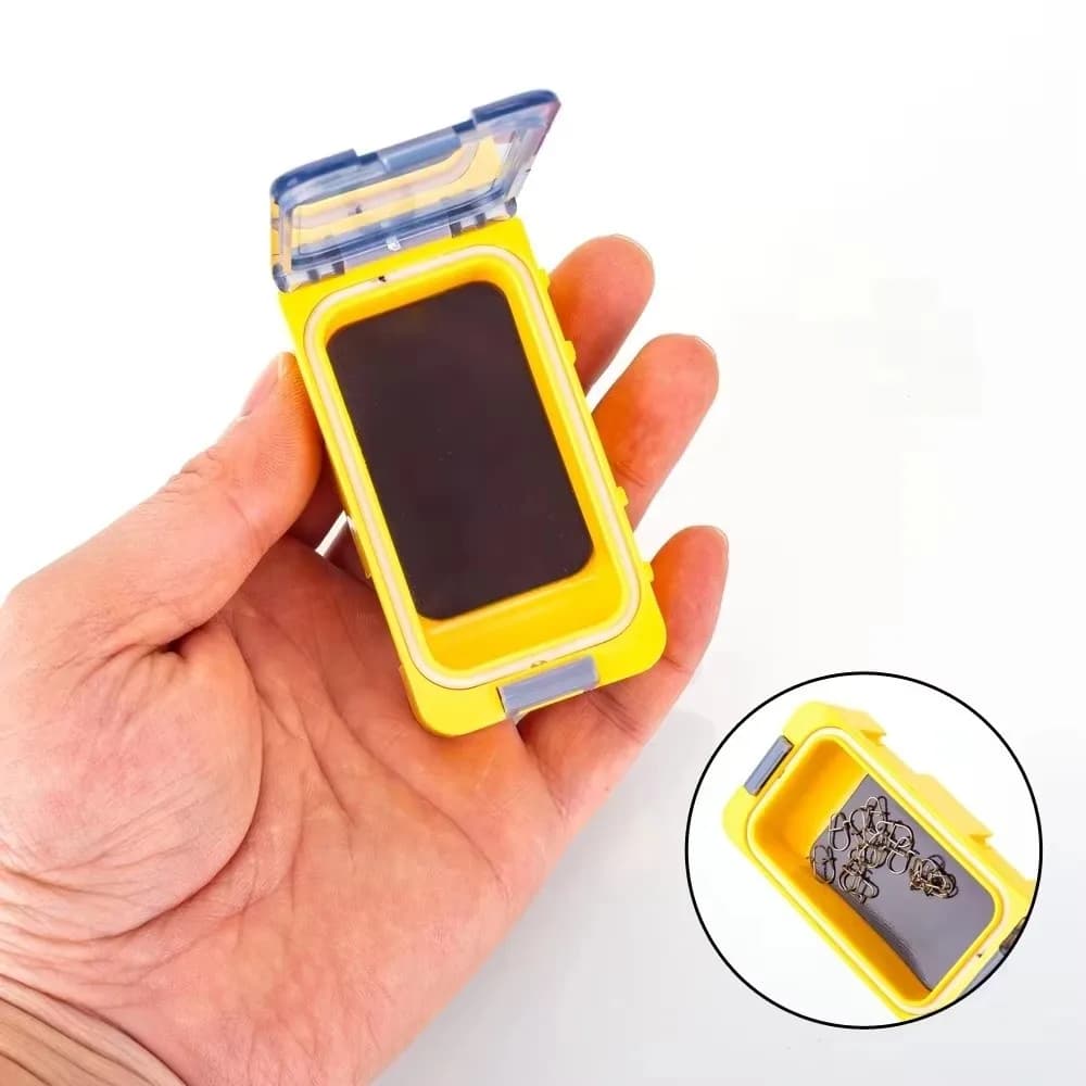 3pcs Multi-Functional Luminous Fishing Tackle Box Mini Portable Bait Storage Box Plastic Fishing Accessory Box Fishing Tackle
