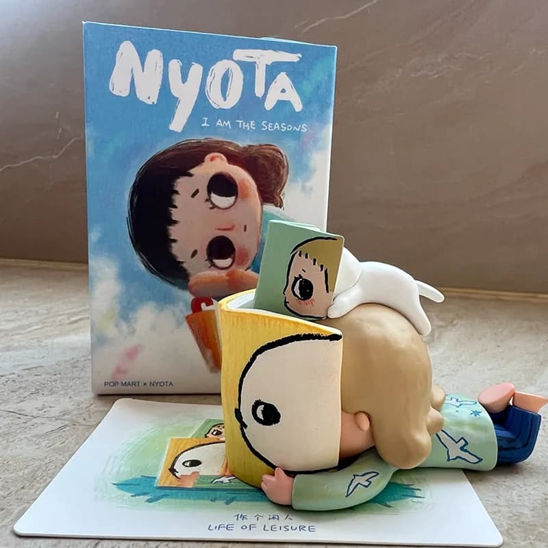 POP MART Nyota I AM THE SEASONS Series Trendy Blind Random Box Toys Mystery Box Guess Bag Figure Surprise
