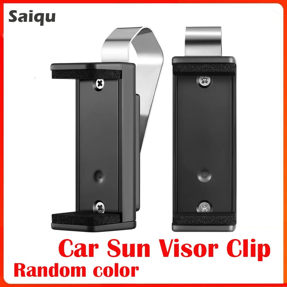 Supporto per Clip per visiera parasole per auto supporto per montaggio 47-68mm per telecomando per porta del Garage chiave per auto installazione rapida a distanza