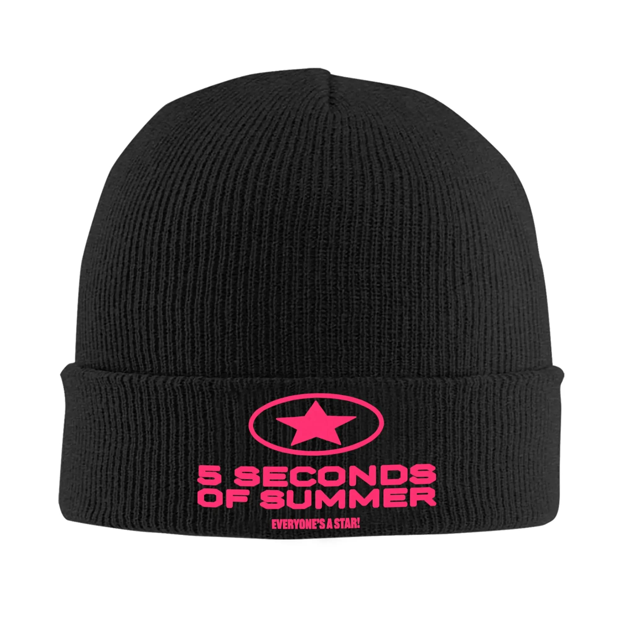 5so EVERYONE'S A STAR 5 Seconds of Summer Berretti lavorati a maglia per donna Uomo Skullies Berretti Autunno Inverno Cappelli Acrilico Caldo berretto di melone