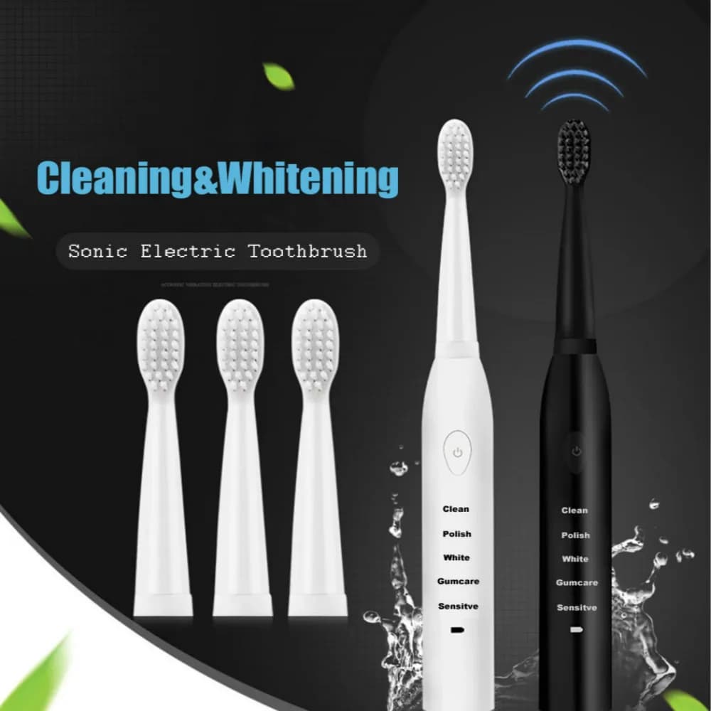 Spazzolino elettrico potente Ultra sonic Sonic USB carica ricaricabile dente lavabile sbiancamento elettronico spazzolino da denti orale