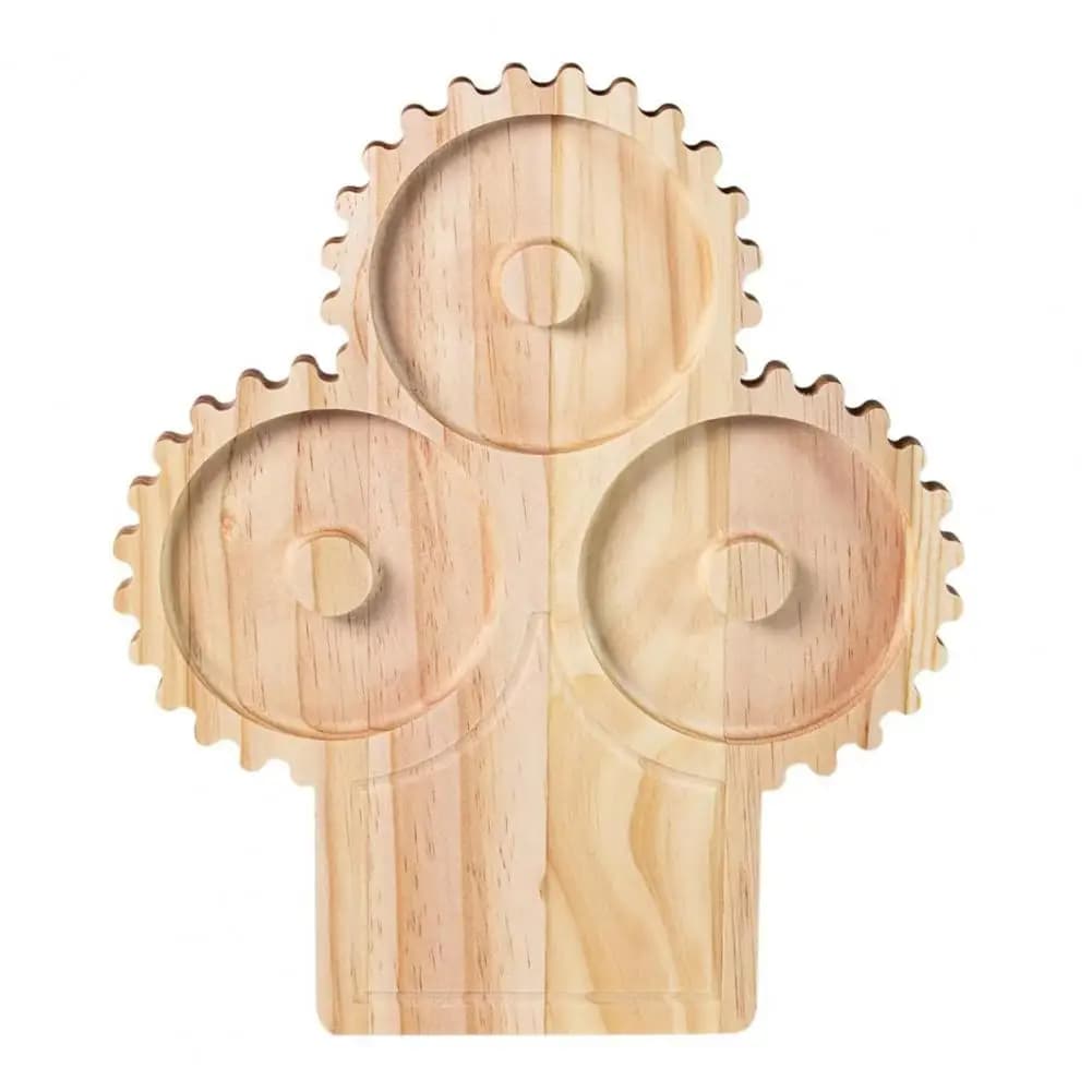Margarita Salt Rimmer Bar Rimmer in vetro Set per Margarita Cocktail Baristi Contenitore per spezie in legno Tagliere per scatola di sale e zucchero