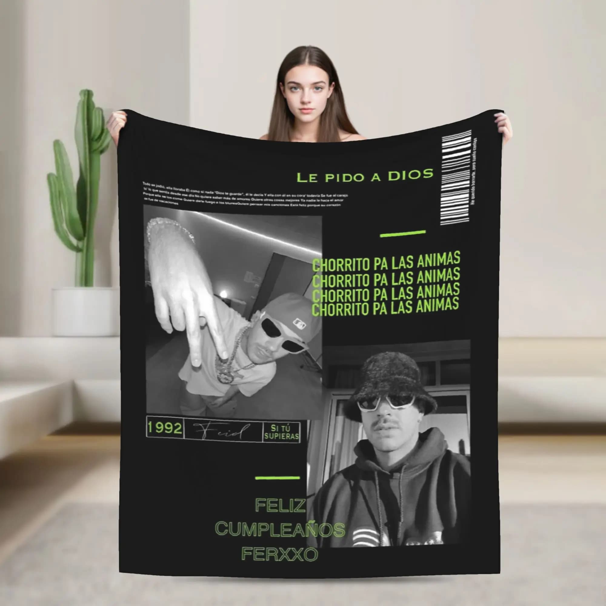 Feids Happy Birthday Ferxxos Blanket Fleece Winter Lightweight Thin Throw Blanket for Bedding Outdoor Bedding Throws