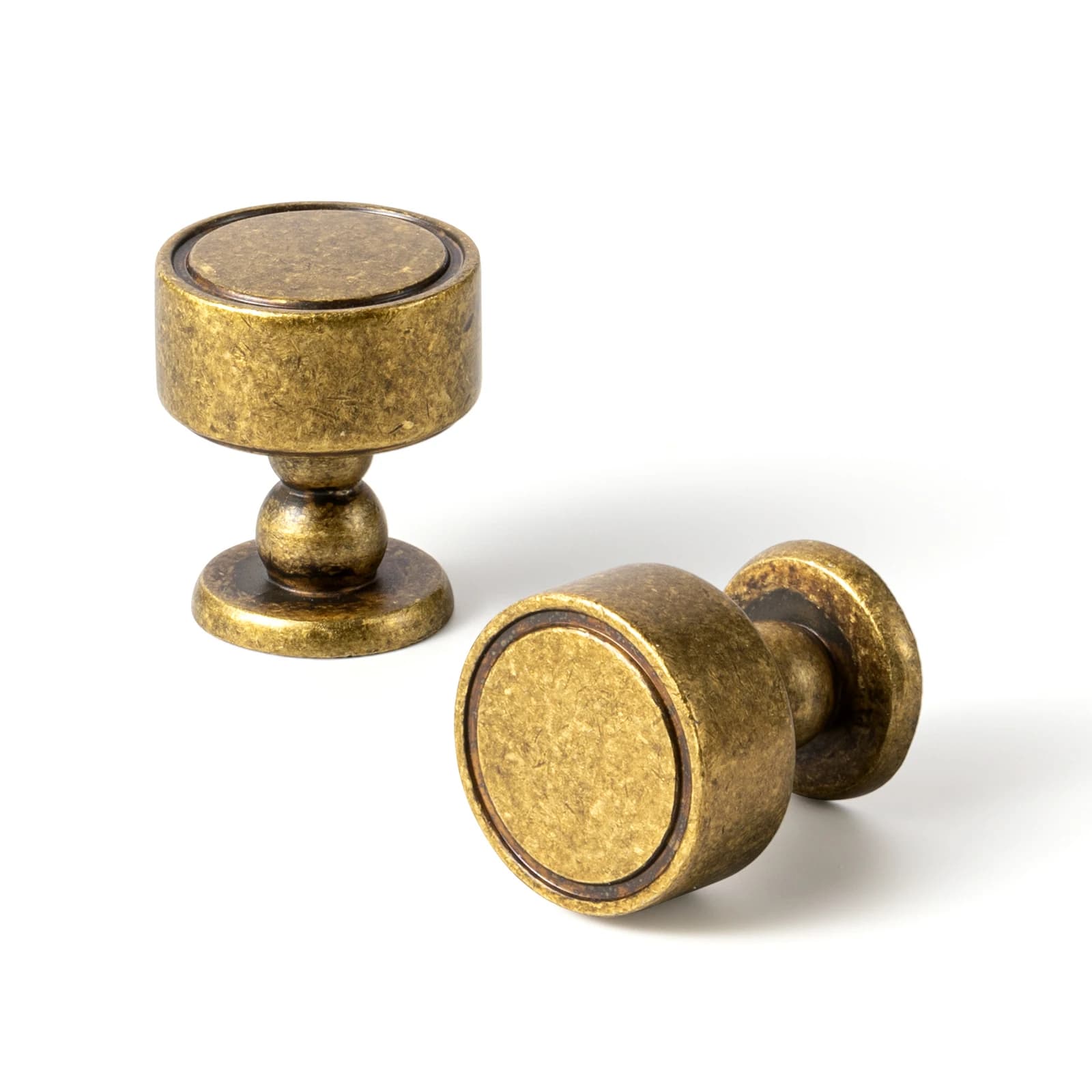 Goo-Ki Maniglie per cassetti per armadietti in ottone antico in lega di zinco di lusso per pomelli decorativi per la casa Maniglia e pomelli per mobili