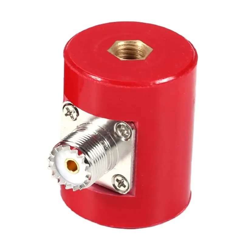 Filettatura SEWS-M10, base per antenna telescopica a onde corte da 5,6 m con adattatore SO239, per radio USDX QRP - antenna PAC-12 inclusa