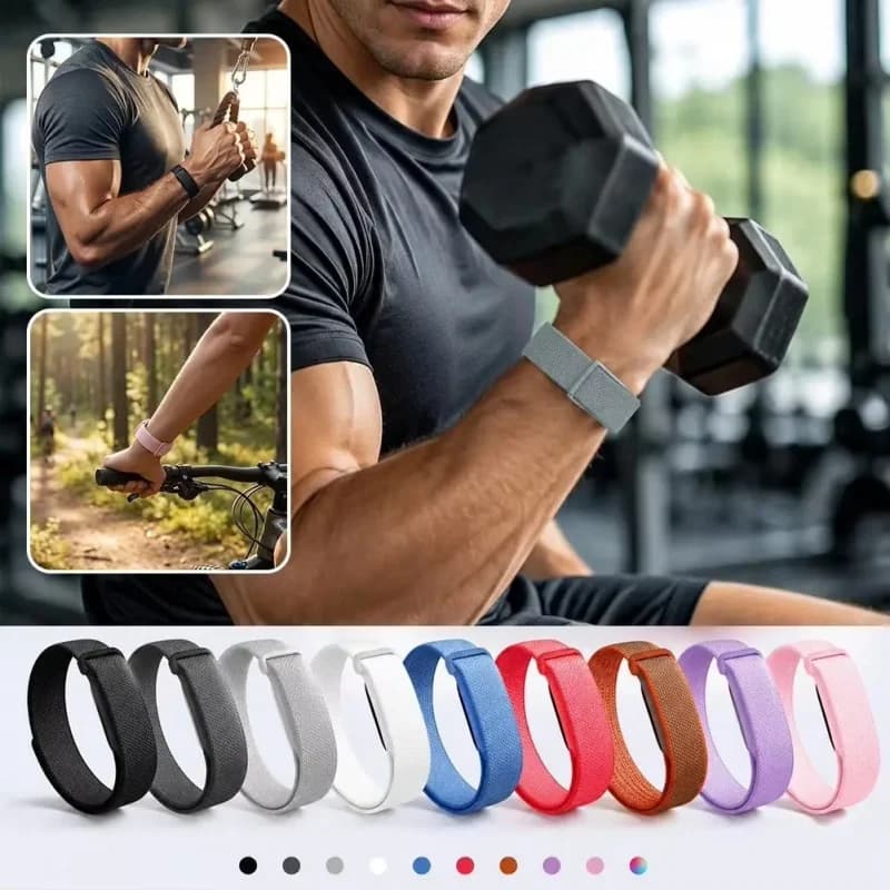 1Pcs NyloNylon Braided Velcro Wrist Band, Quick‑dry Breathable Replacement Sports Strap Accessories for Fitbit Air