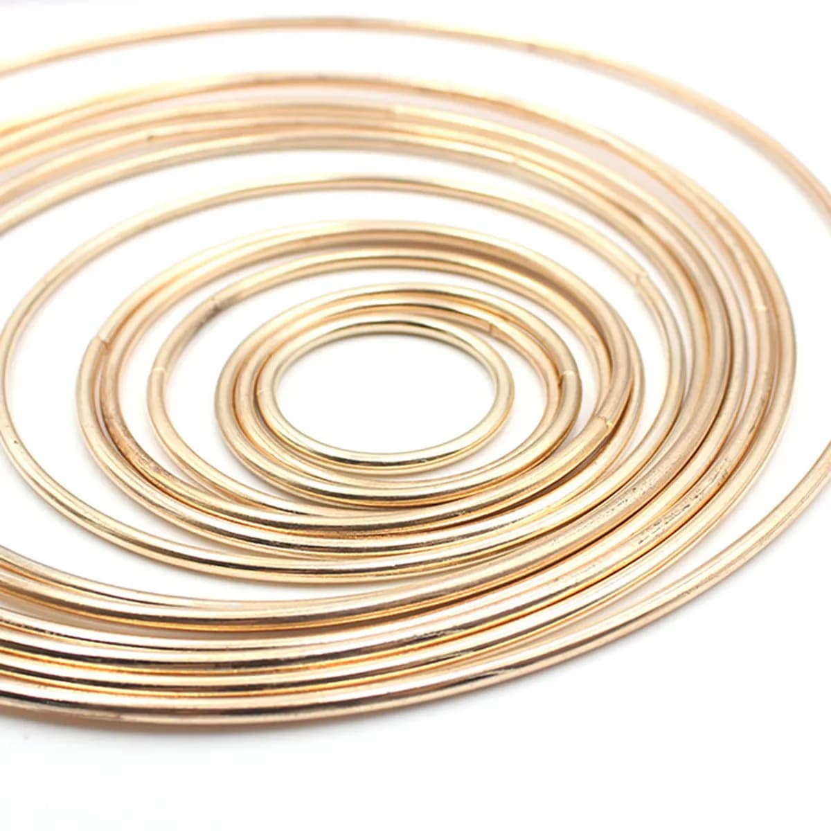 10Pcs Dreamcatcher Ring Metal 140Mm Perfect for DIY Dream Catchers Macrame Hoops Craft Accessories Dreamcatcher Ring